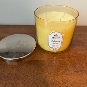 Mahogany Coconut Bath and Body Works Candle